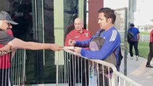 IND vs UAE: Gautam Gambhir wins hearts, signs autographs ahead of India's Asia Cup opener