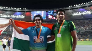 Neeraj Chopra vs. Arshad Nadeem: Javelin Showdown at World Athletics Championship in Tokyo Highlights India-Pakistan Rivalry