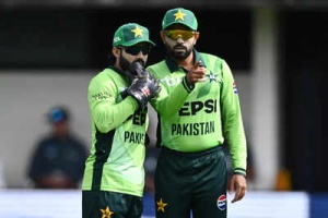 Faheem Ashraf's Witty Response on Babar Azam and Rizwan Absence: 'No Time to Miss Family During Match'
OR
Pakistan's Faheem Ashraf Hilariously Addresses Babar, Rizwan's Absence After Defeat to Afghanistan