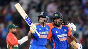 I'll text you: Suryakumar Yadav's cheeky reply on Sanju Samson selection query