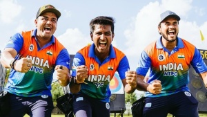 Historic gold for India's men's compound archery team at World Championships