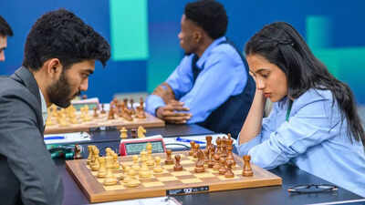 FIDE Grand Swiss: Nihal Sarin shares lead after Round 8; D Gukesh, Divya Deshmukh play out 103-move draw